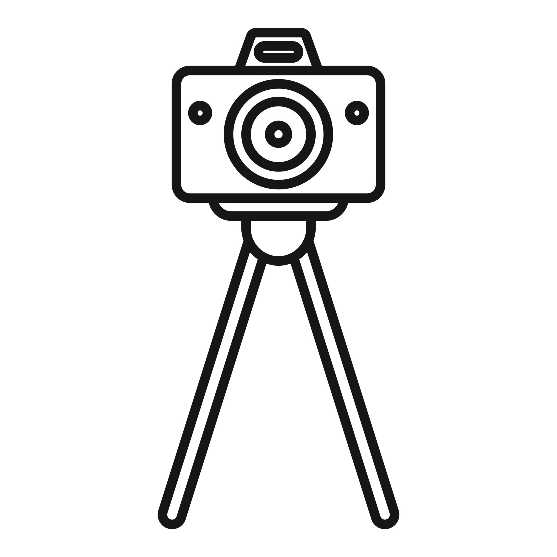 Camera stand icon, outline style 14528413 Vector Art at Vecteezy