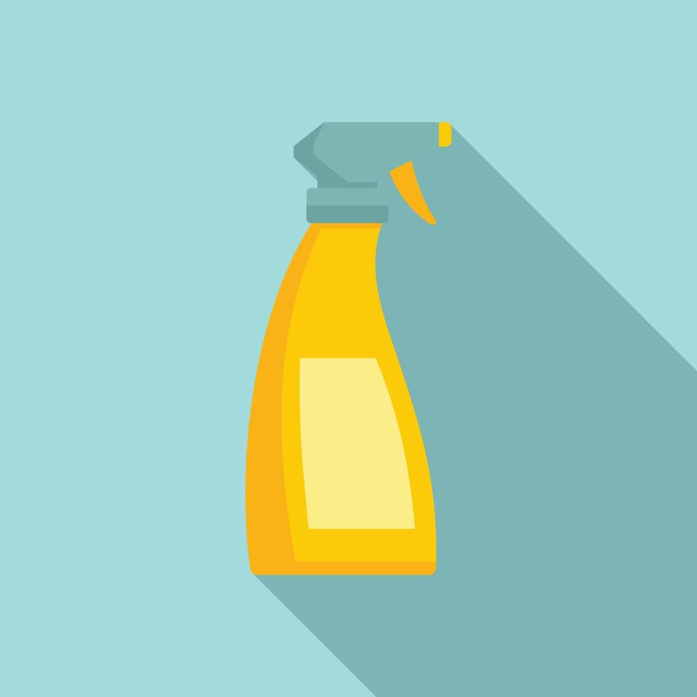 Wash spray icon, flat style vector