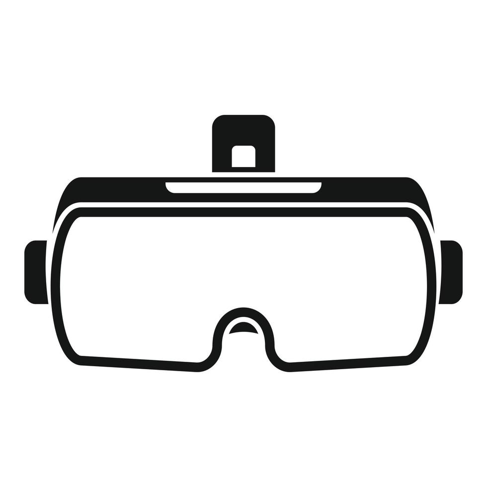 Vr headset icon, simple style 14529029 Vector Art at Vecteezy