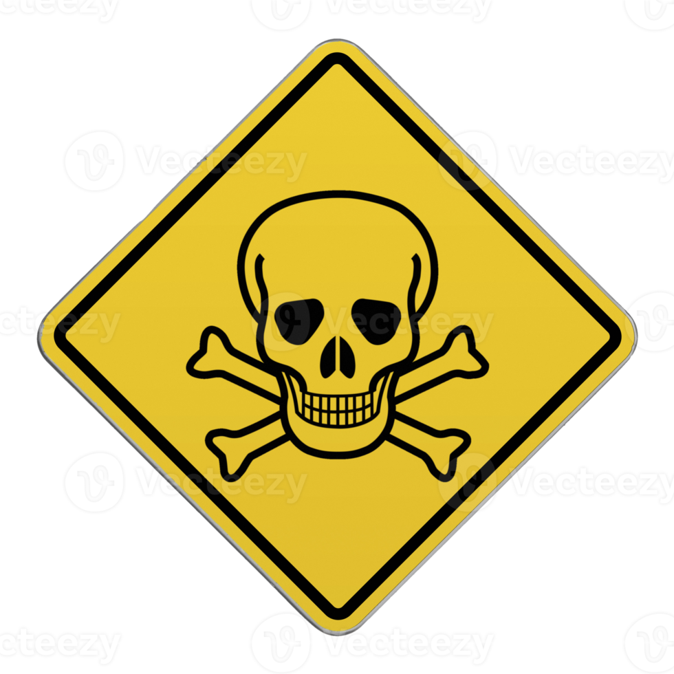 Crossing sign - Toxic waste png