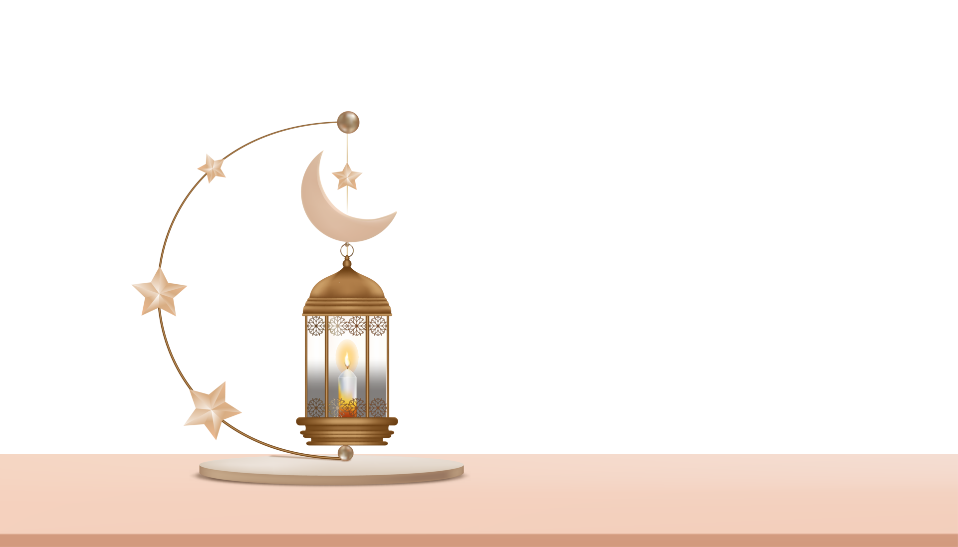 ramadan mubarak lamp