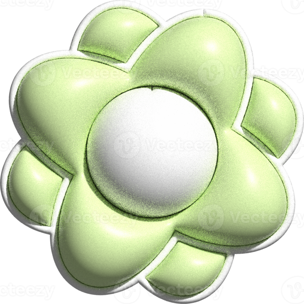 cute 3D blooming flower floral decoration png