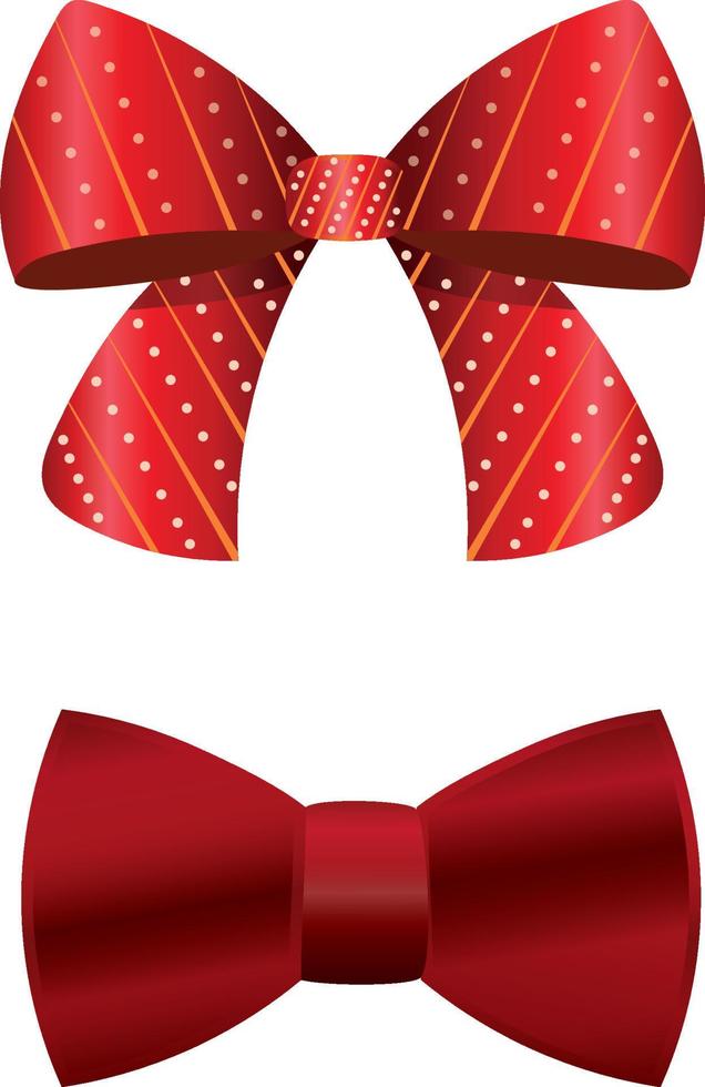 Bow Vector Illustration Design