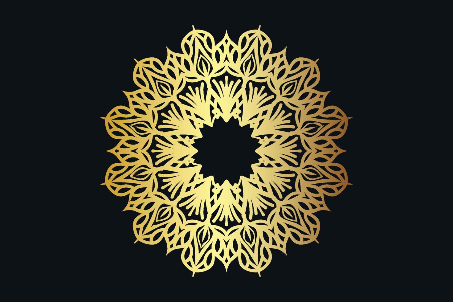 diseño de patrón de decoración de mandala gratis vector