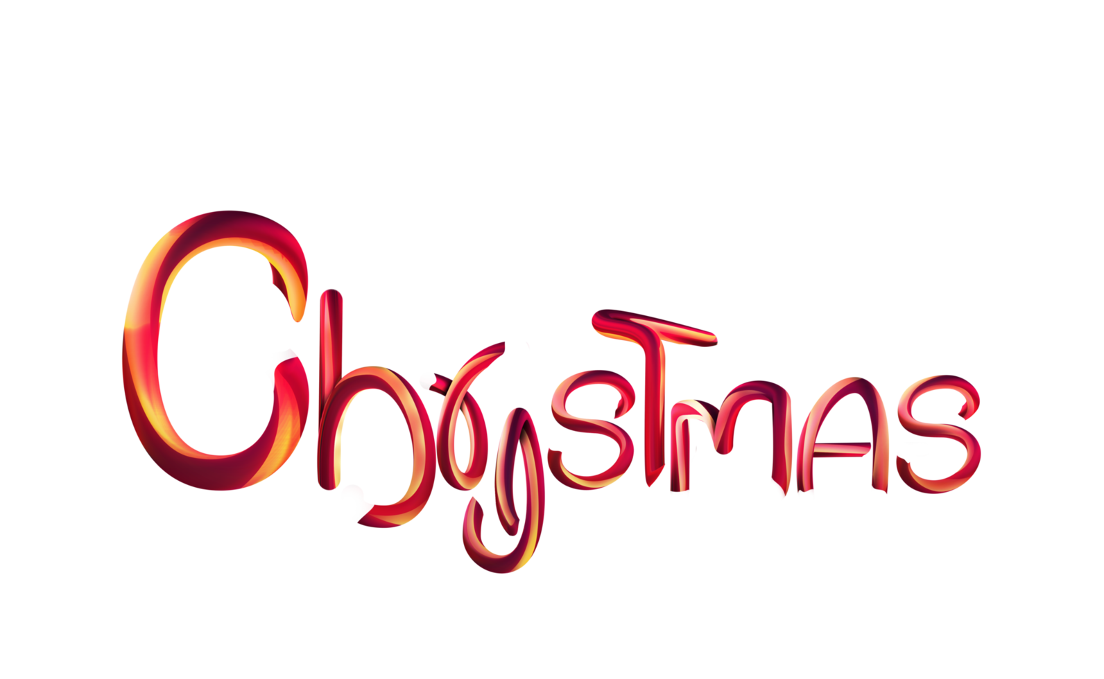 Christmas new red letter style 14530255 PNG