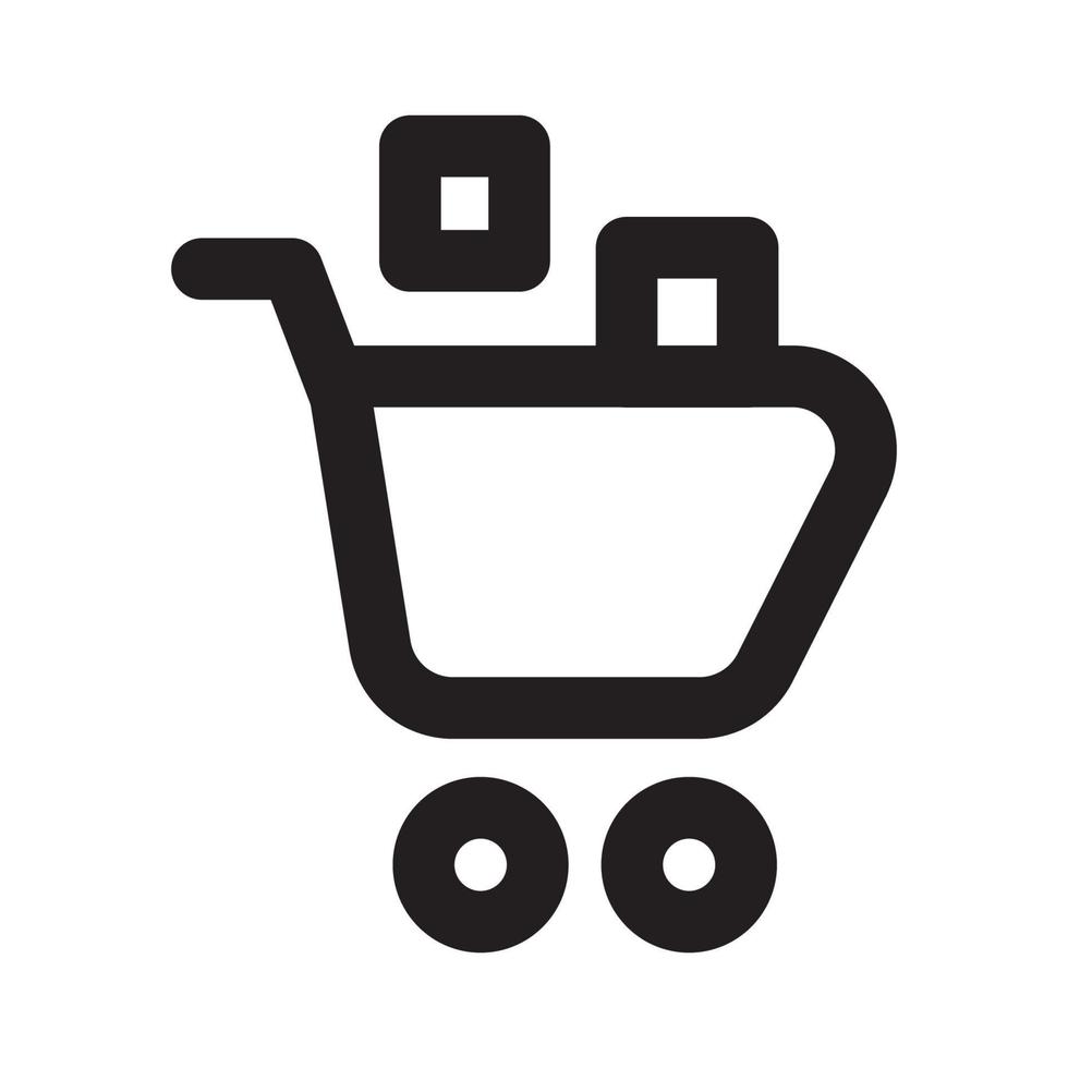 Shopping Cart Outline Icon 14530455 Vector Art at Vecteezy