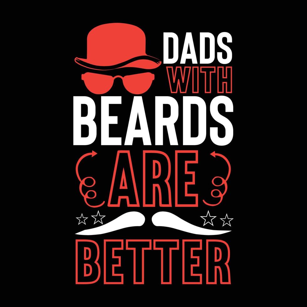 father's day t shirt design vector