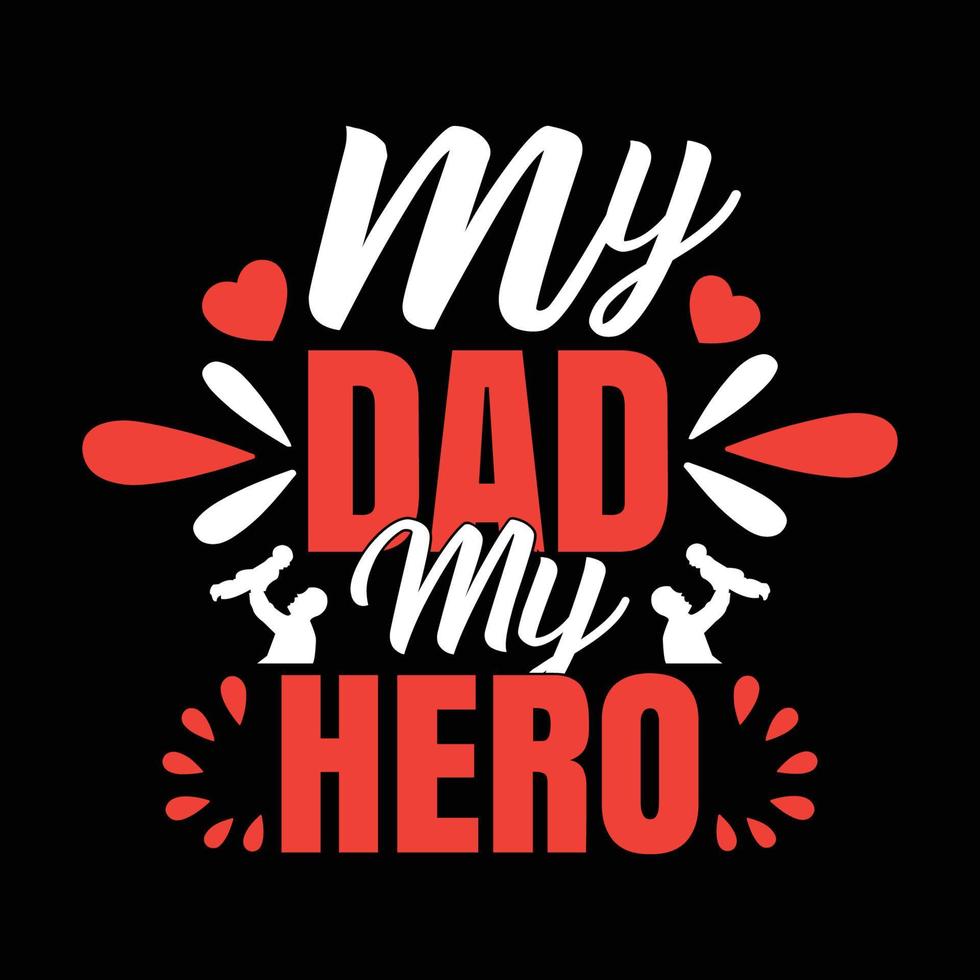 father's day t shirt design vector