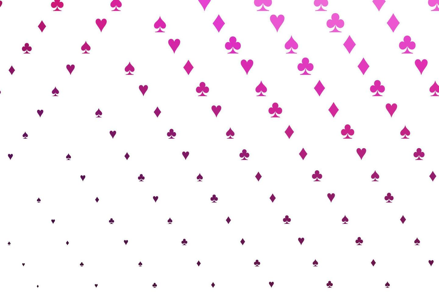 diseño de vector rosa claro con elementos de tarjetas.