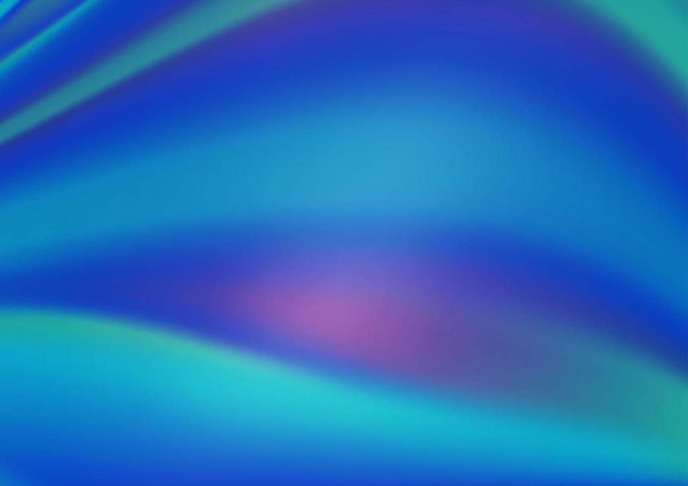 Light BLUE vector glossy bokeh pattern.