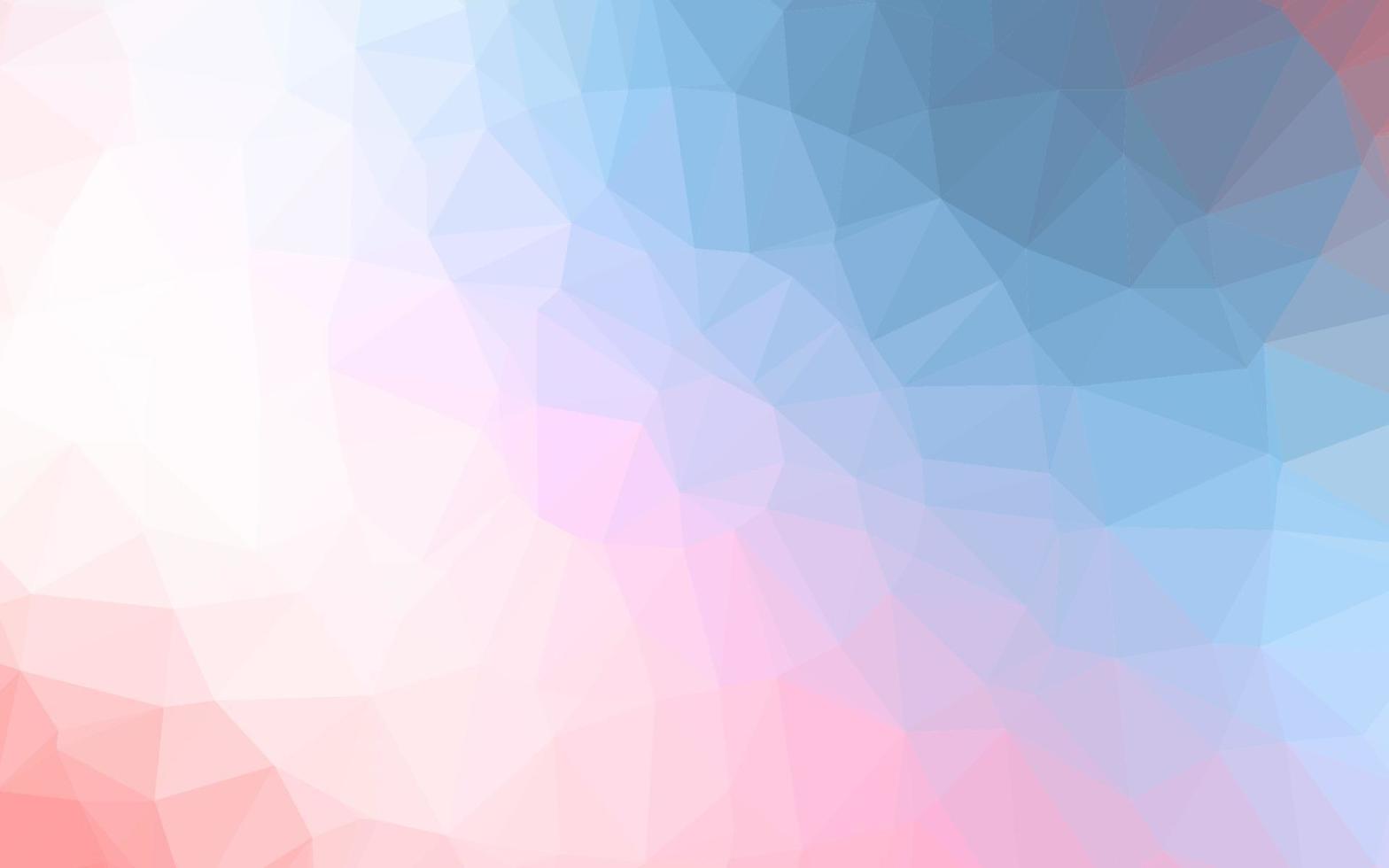 Light Blue, Red vector low poly texture.