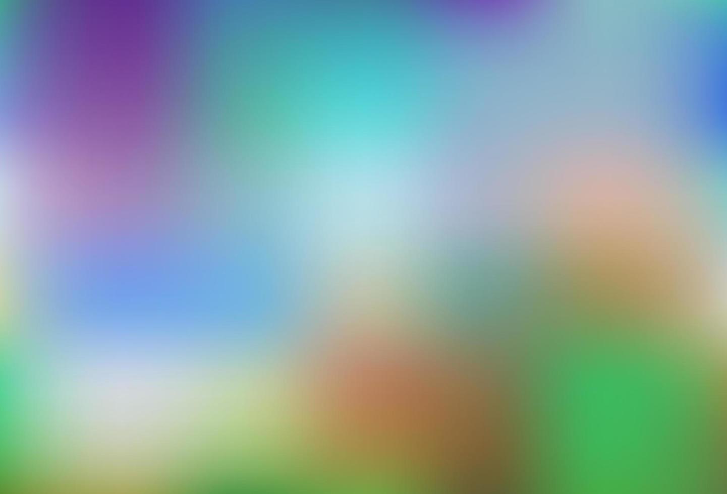 Light Blue, Green vector blurred shine abstract background.