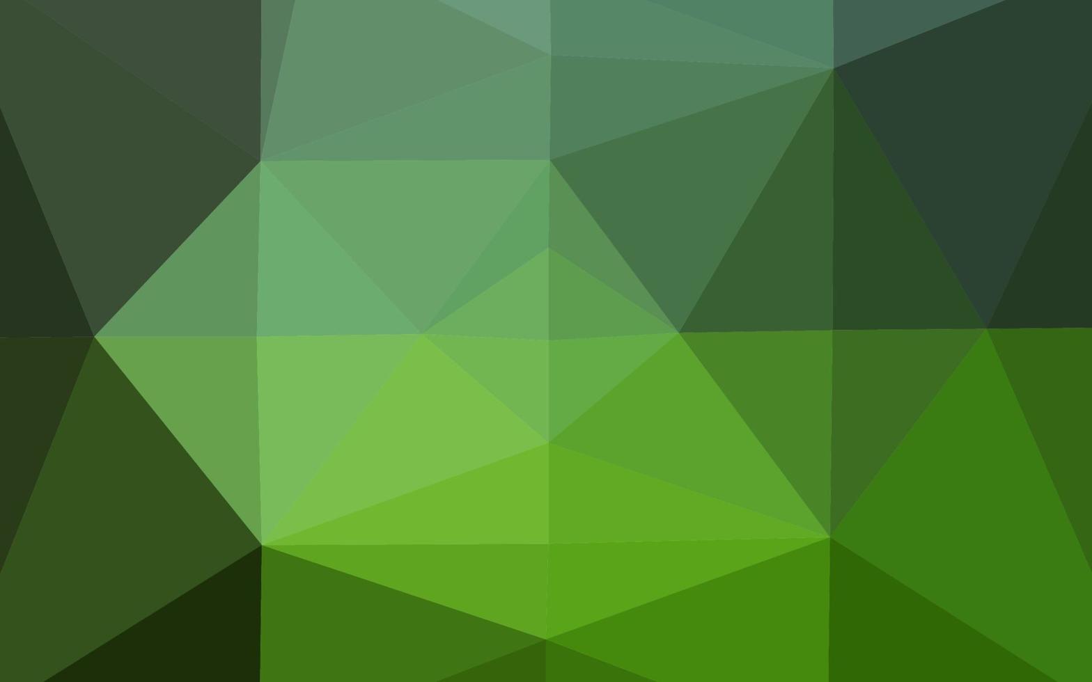 Dark Green vector abstract polygonal texture. 14532268 Vector Art at