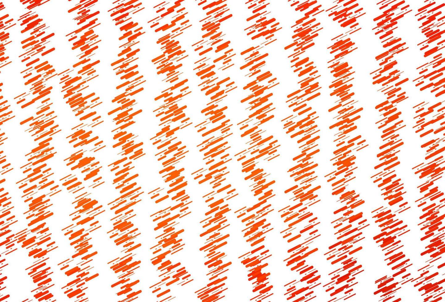 textura de vector naranja claro con líneas de colores.