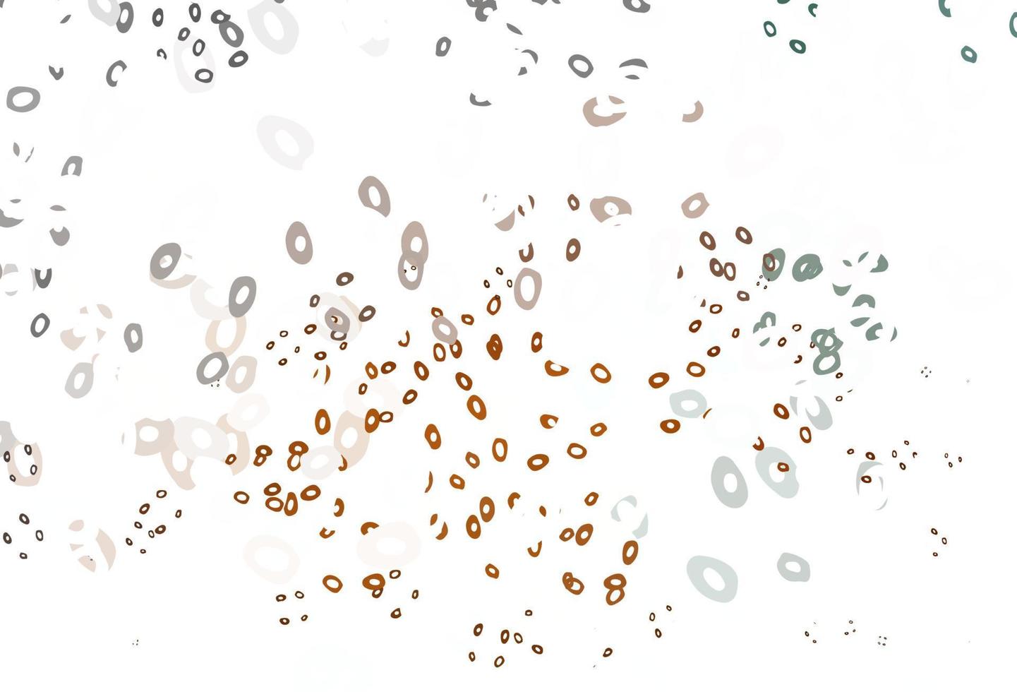 Light Orange vector texture with disks.