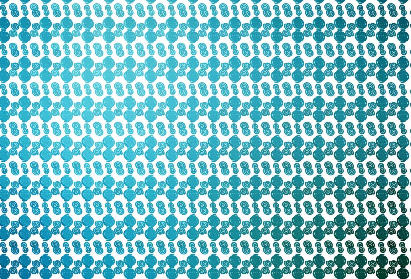 Light BLUE vector template with bubble shapes.