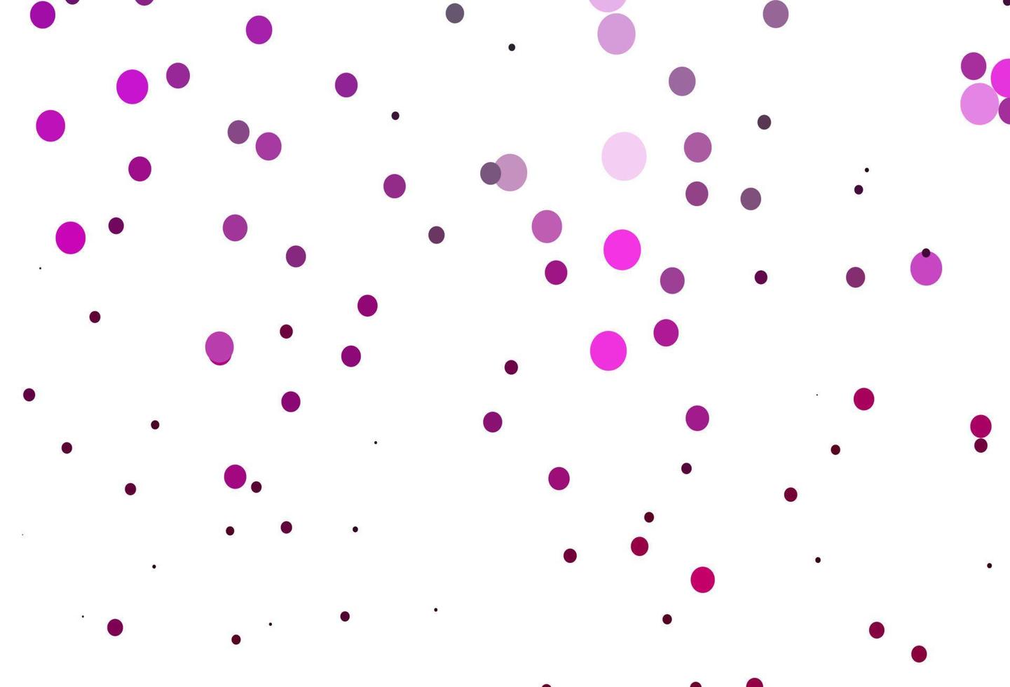 Light Pink vector template with circles.