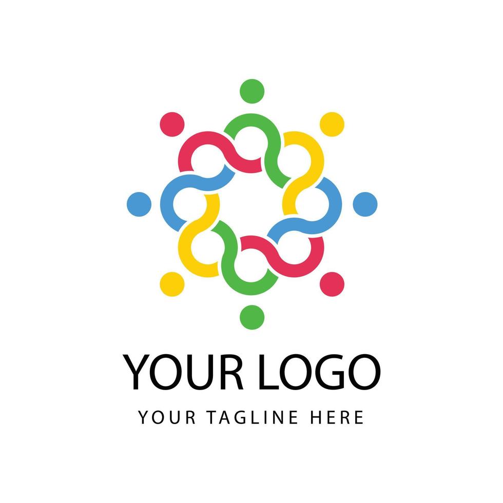 culture logo design template vector