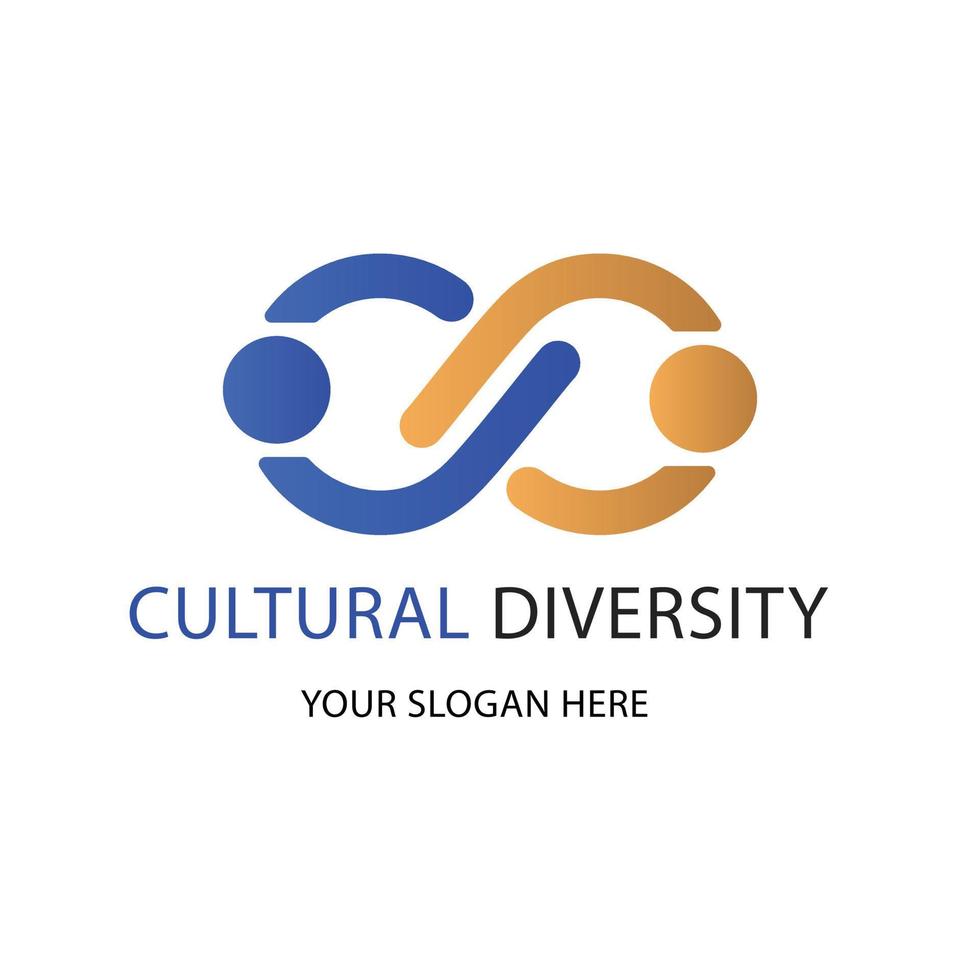 gradient culture logo template design vector