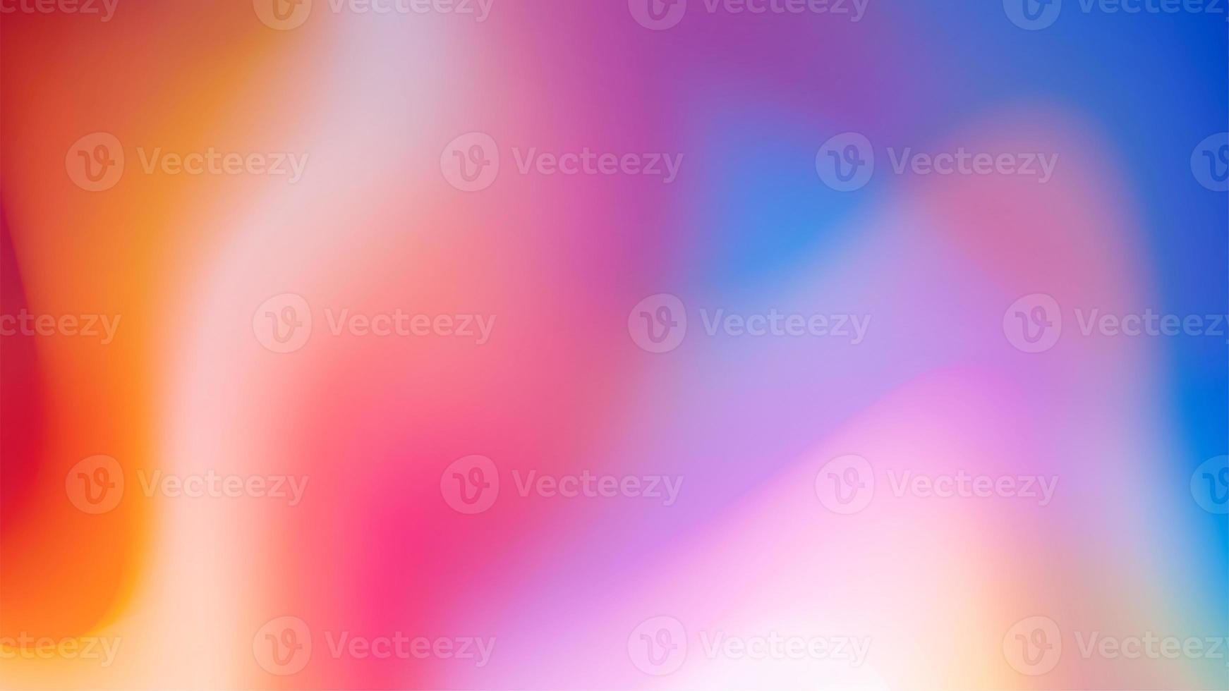 Multicolored Liquid Vibrant Gradient, holographic fluid, Smooth transitions of iridescent colors photo