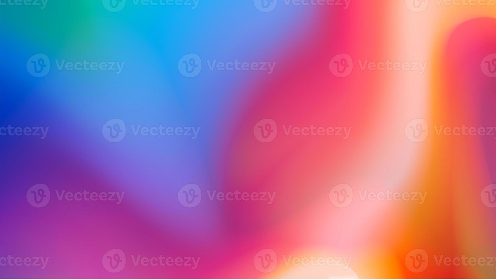 Multicolored Liquid Vibrant Gradient, holographic fluid, Smooth transitions of iridescent colors photo