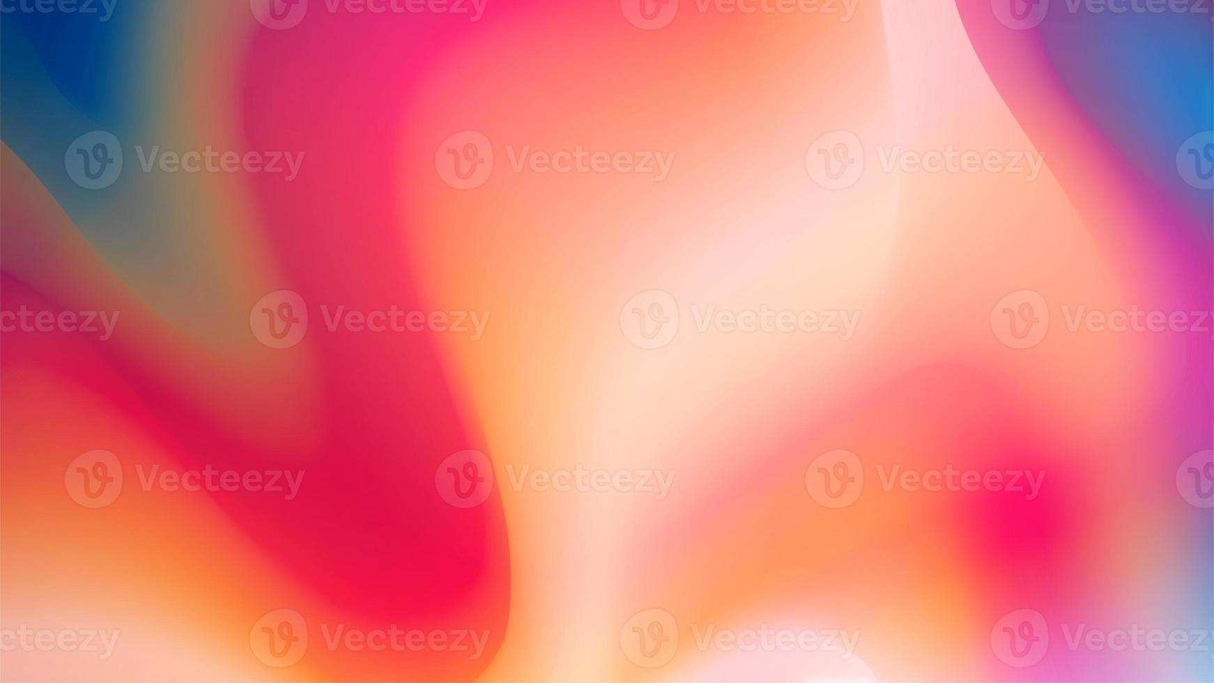 Multicolored Liquid Vibrant Gradient, holographic fluid, Smooth transitions of iridescent colors photo