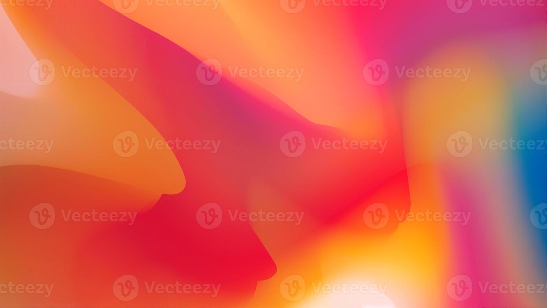 Multicolored Liquid Vibrant Gradient, holographic fluid, Smooth transitions of iridescent colors photo