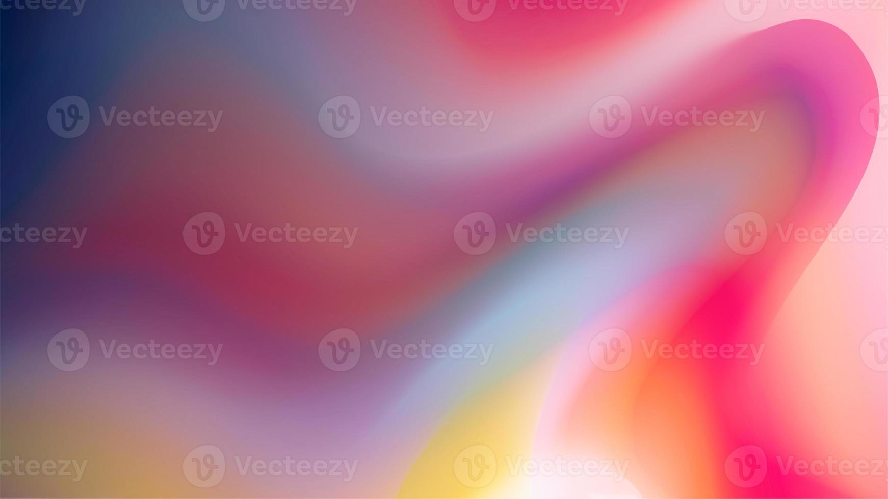 Multicolored Liquid Vibrant Gradient, holographic fluid, Smooth transitions of iridescent colors photo