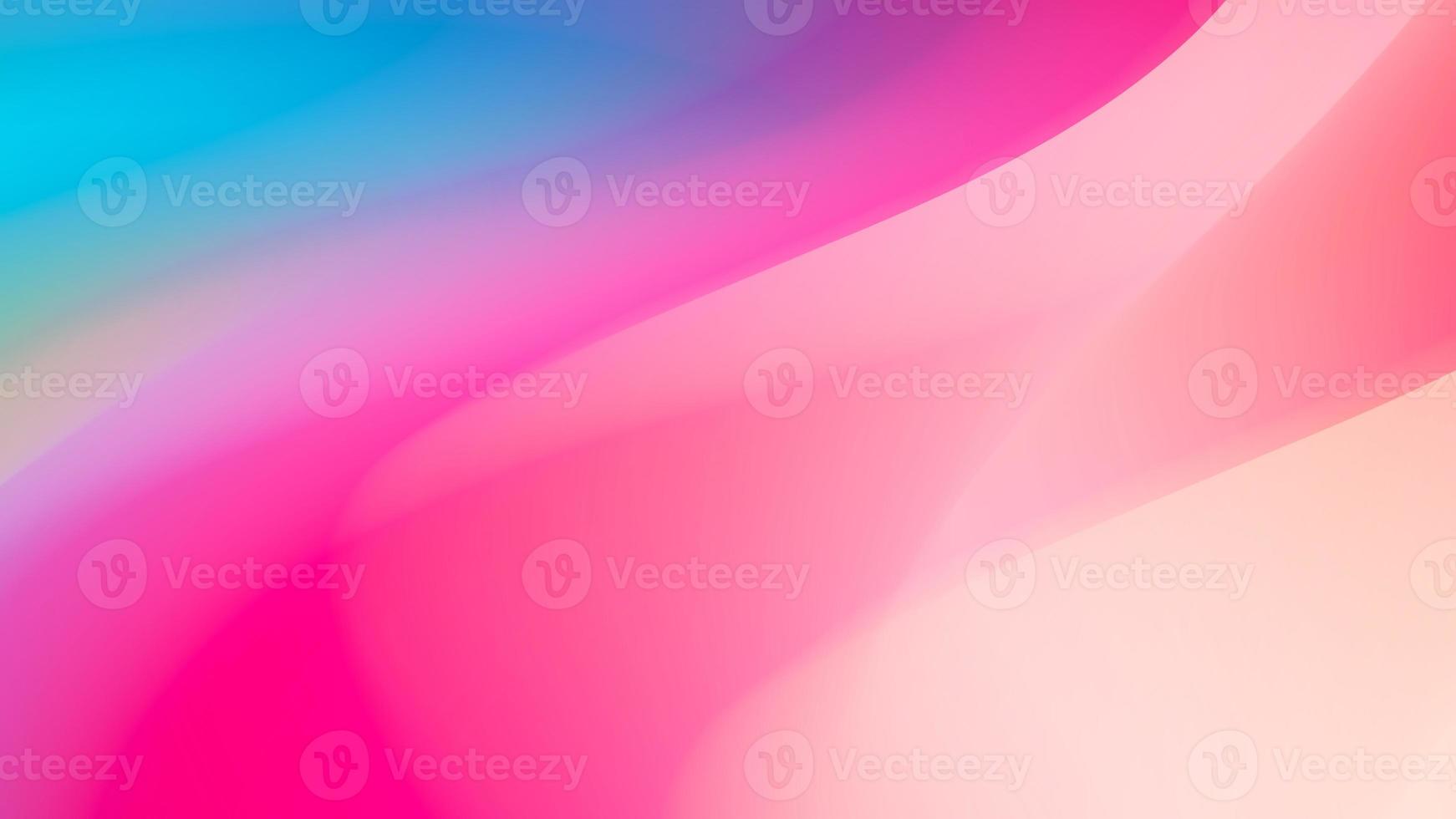Multicolored Vibrant Gradient Abstract Liquid Marble Background, holographic fluid, Smooth transitions of iridescent colors photo