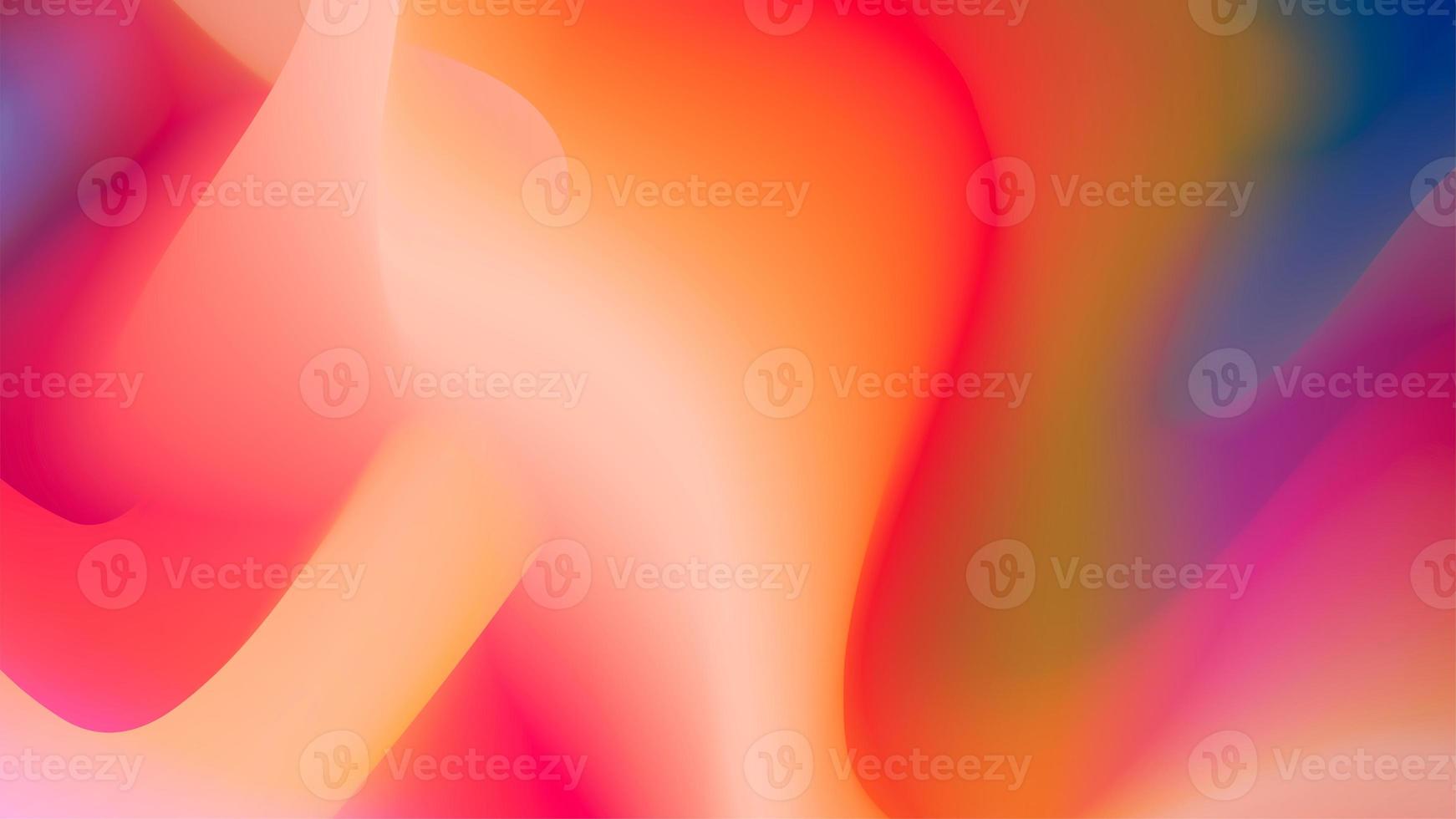 Multicolored Vibrant Gradient Abstract Liquid Marble Background, holographic fluid, Smooth transitions of iridescent colors photo