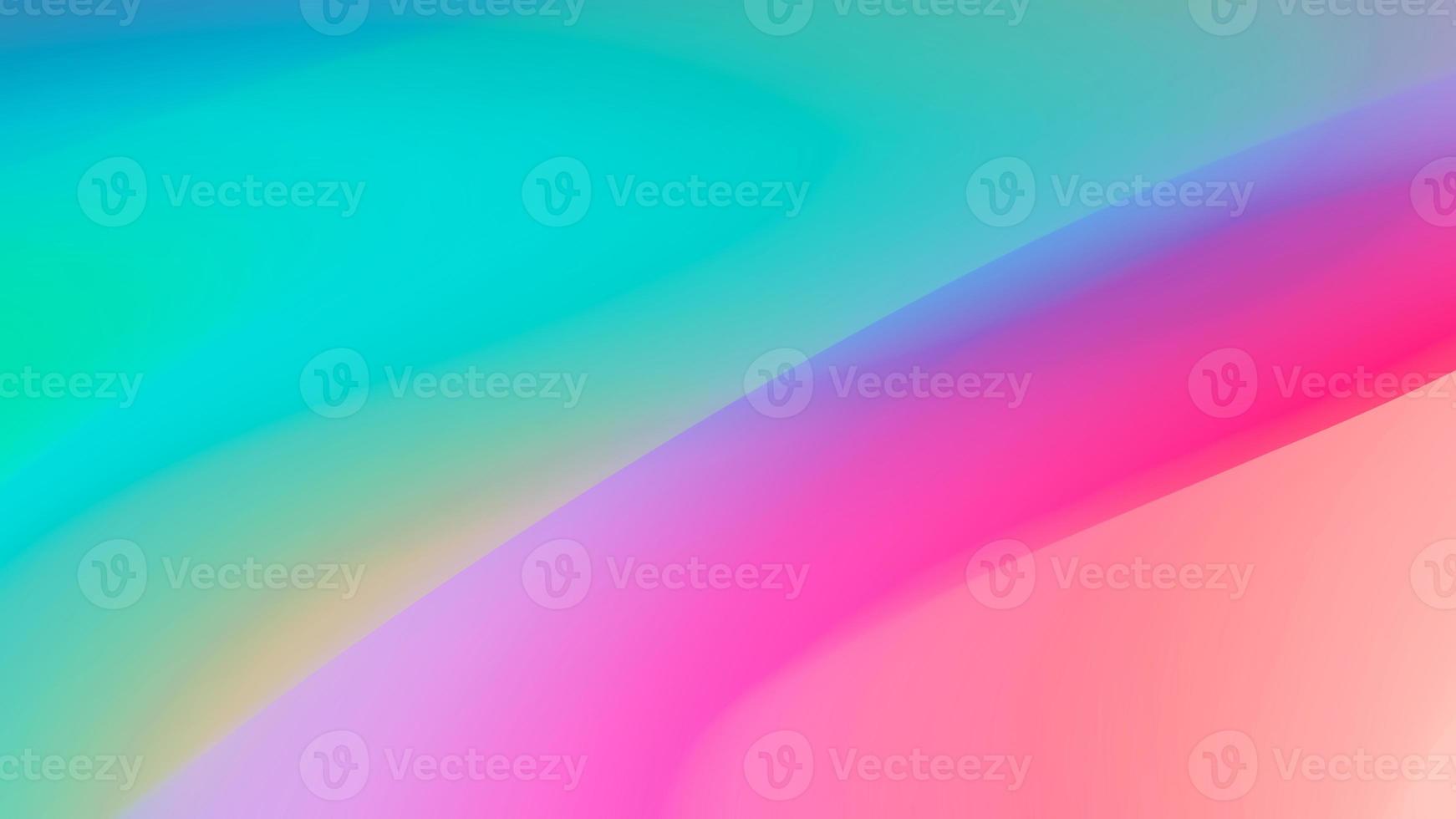 Multicolored Vibrant Gradient Abstract Liquid Marble Background, holographic fluid, Smooth transitions of iridescent colors photo