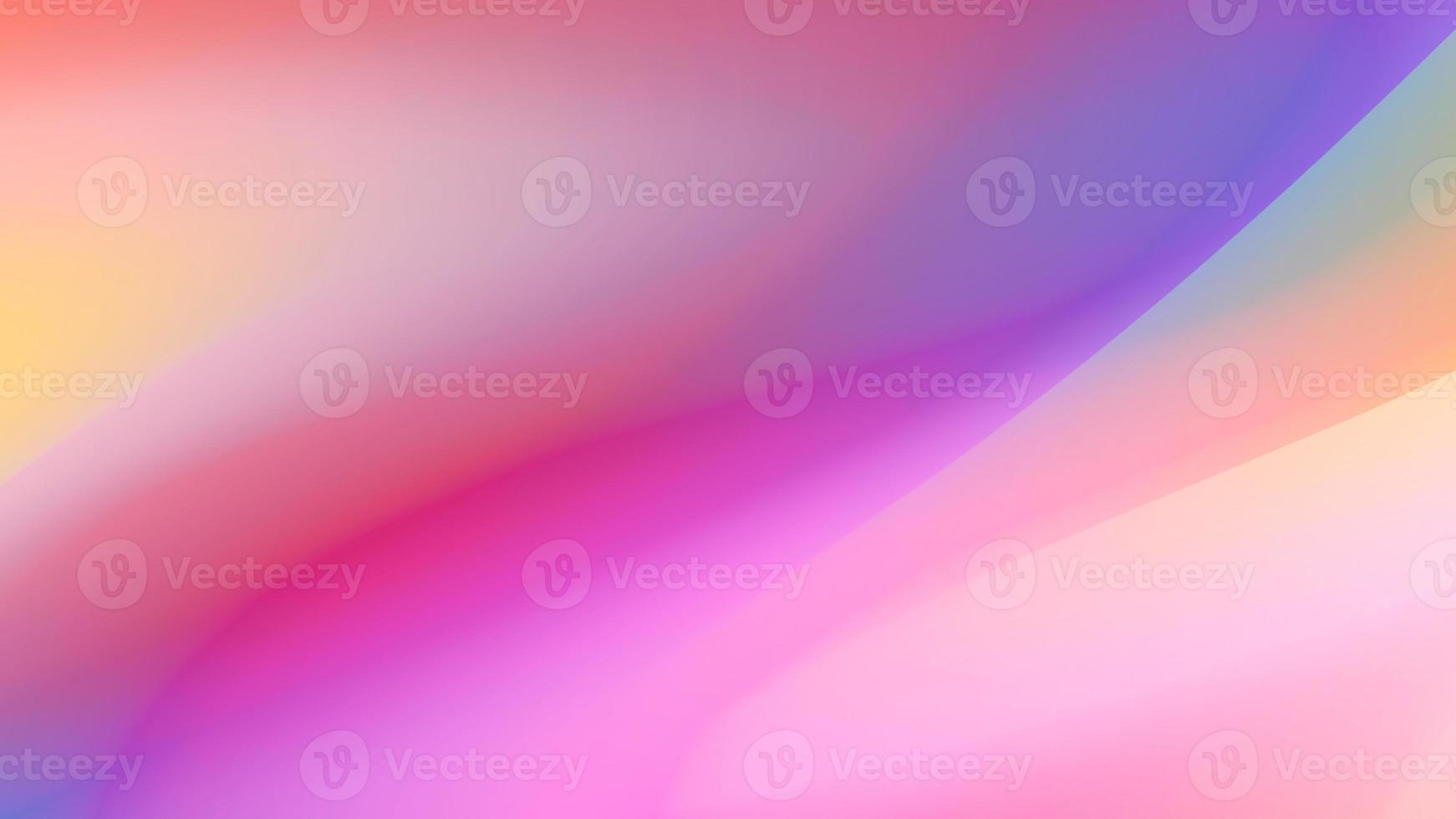 Multicolored Vibrant Gradient Abstract Liquid Marble Background, holographic fluid, Smooth transitions of iridescent colors photo