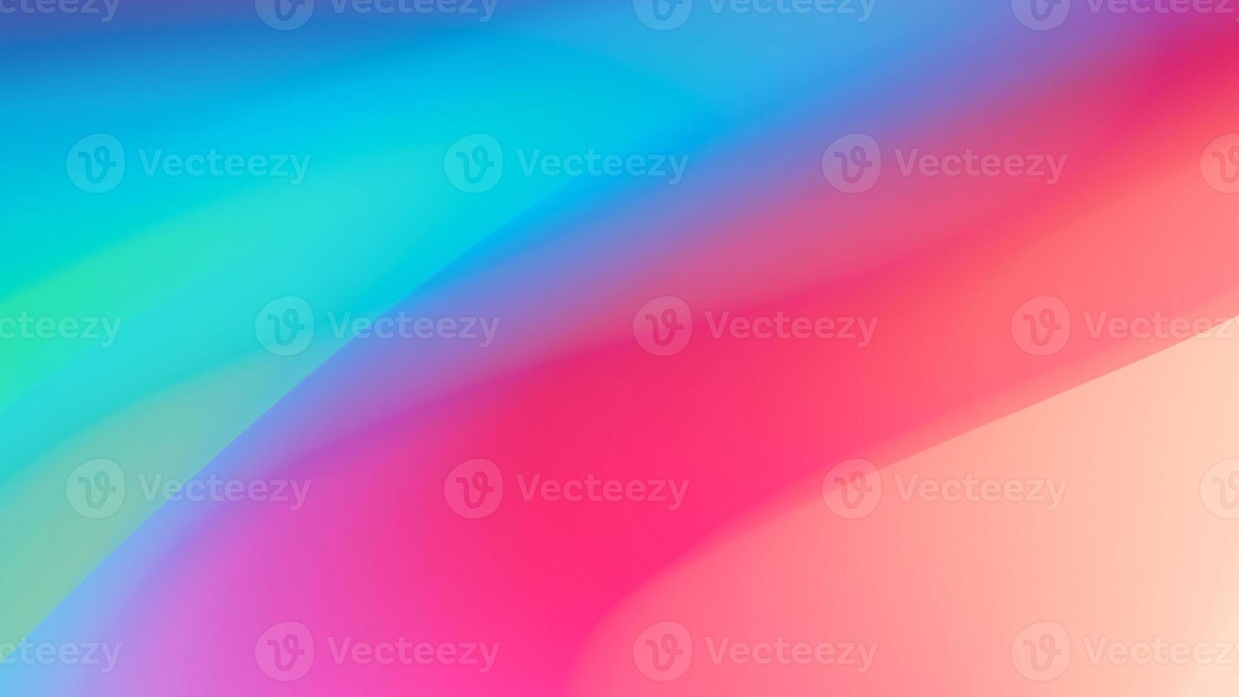 Multicolored Vibrant Gradient Abstract Liquid Marble Background, holographic fluid, Smooth transitions of iridescent colors photo