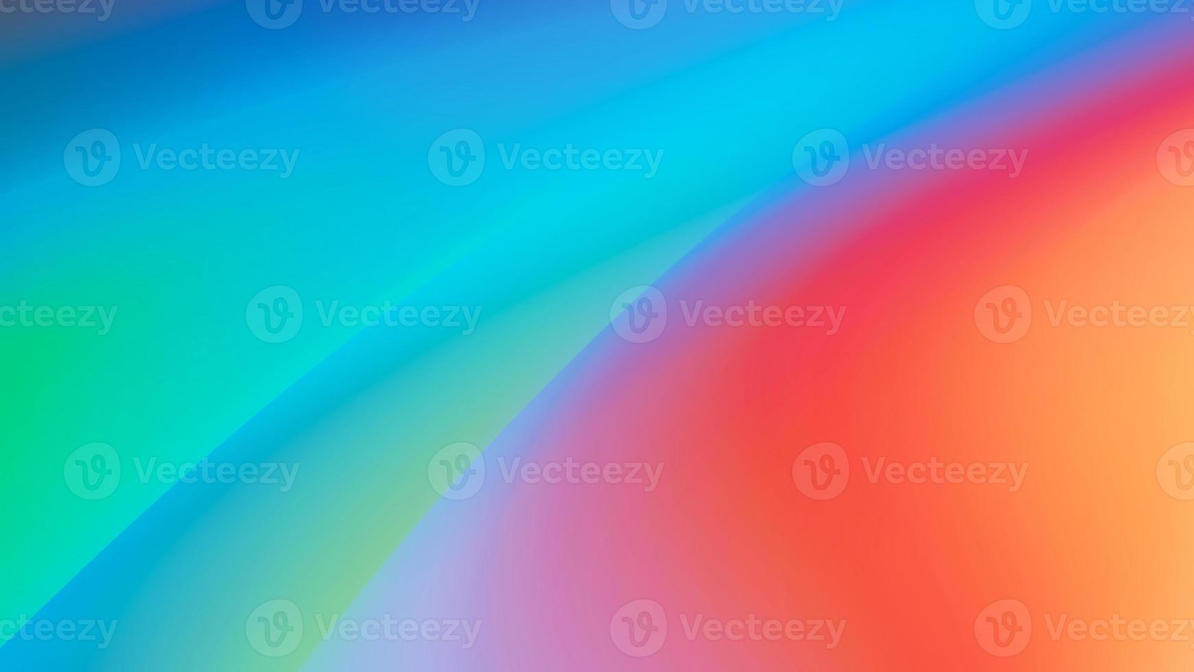 Multicolored Vibrant Gradient Abstract Liquid Marble Background, holographic fluid, Smooth transitions of iridescent colors photo