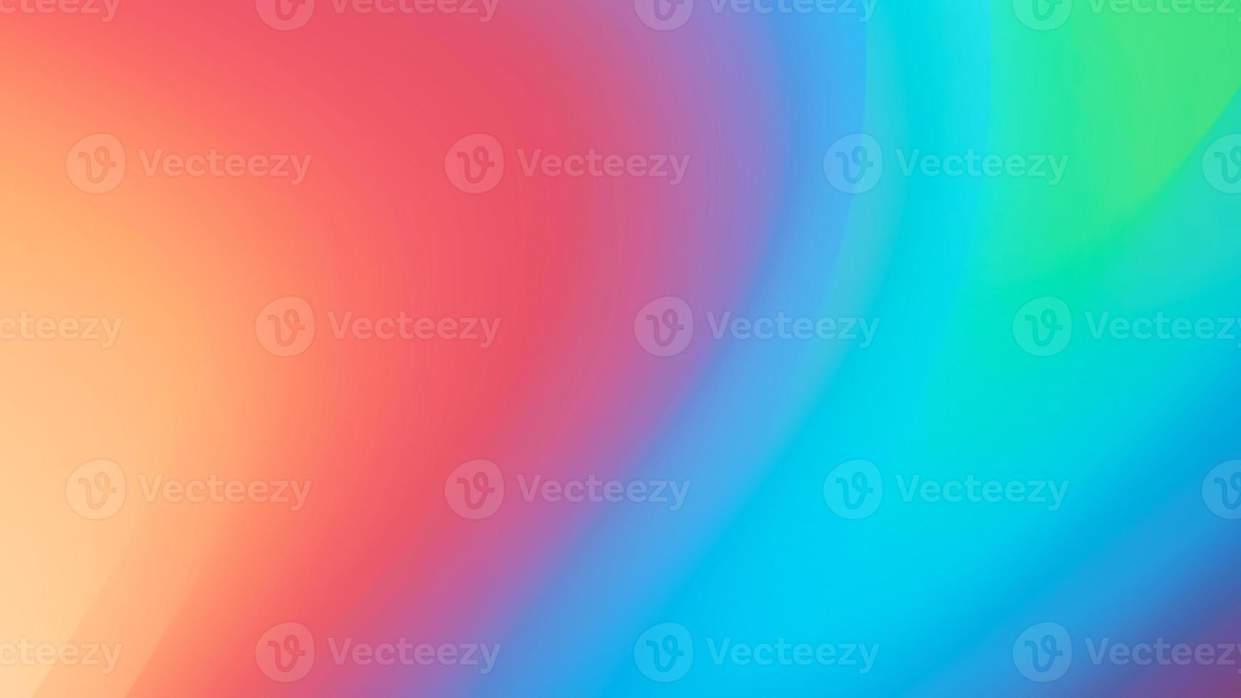 Multicolored Vibrant Gradient Abstract Liquid Marble Background, holographic fluid, Smooth transitions of iridescent colors photo