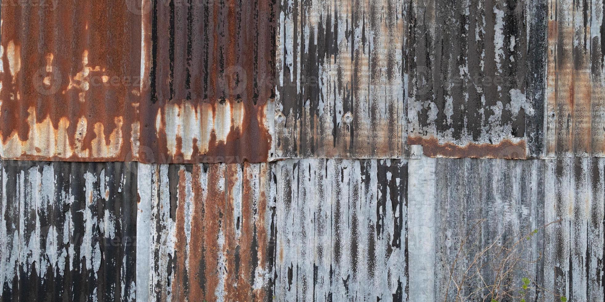 Background with rust, brown rusty iron texture photo
