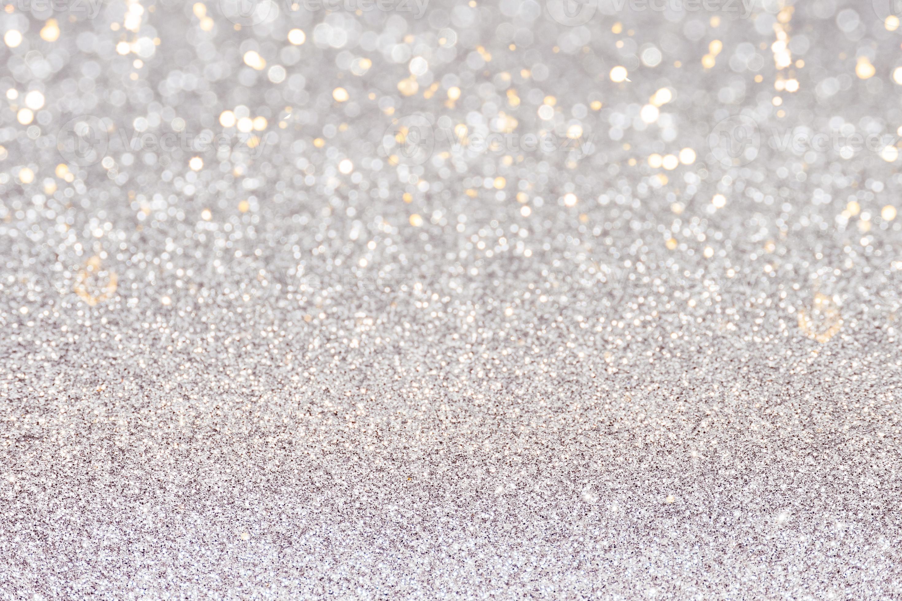 Silver Sparkle Wallpaper for Christmas card. 14534098 Stock Photo at