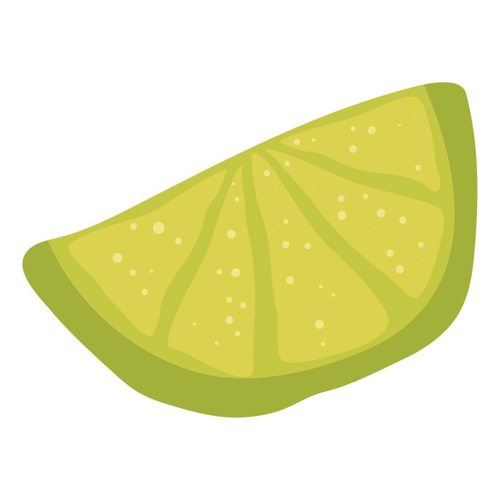 green lemon citrus fruit vector