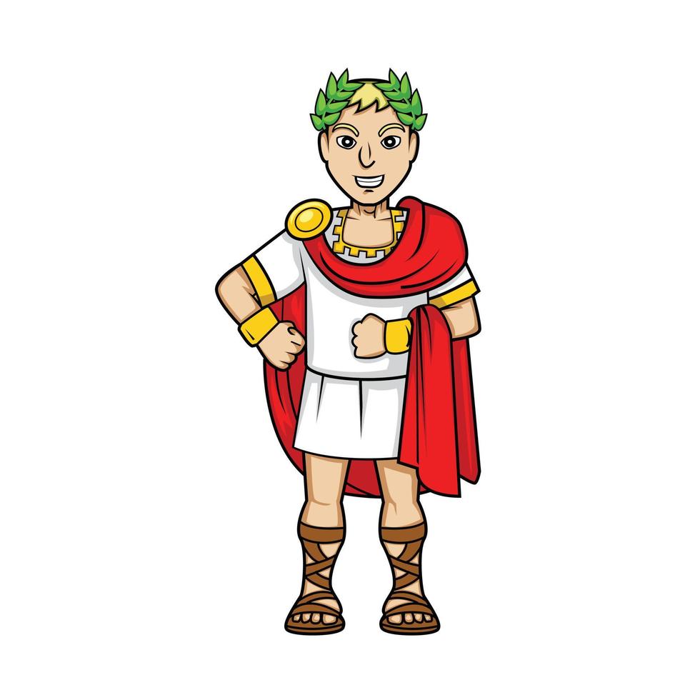 emperador romano ilustración vector