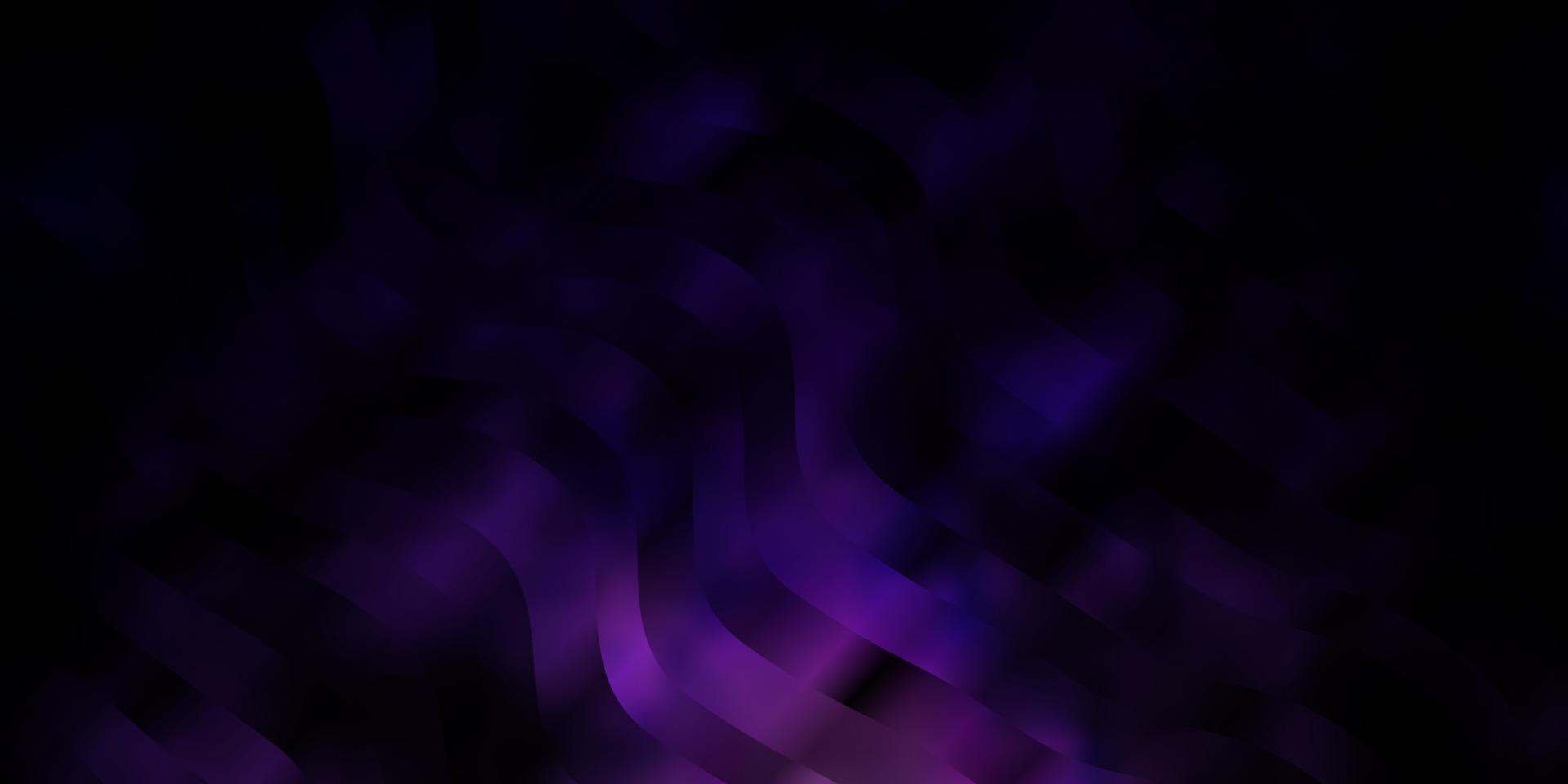 Dark Purple vector texture with circular arc.