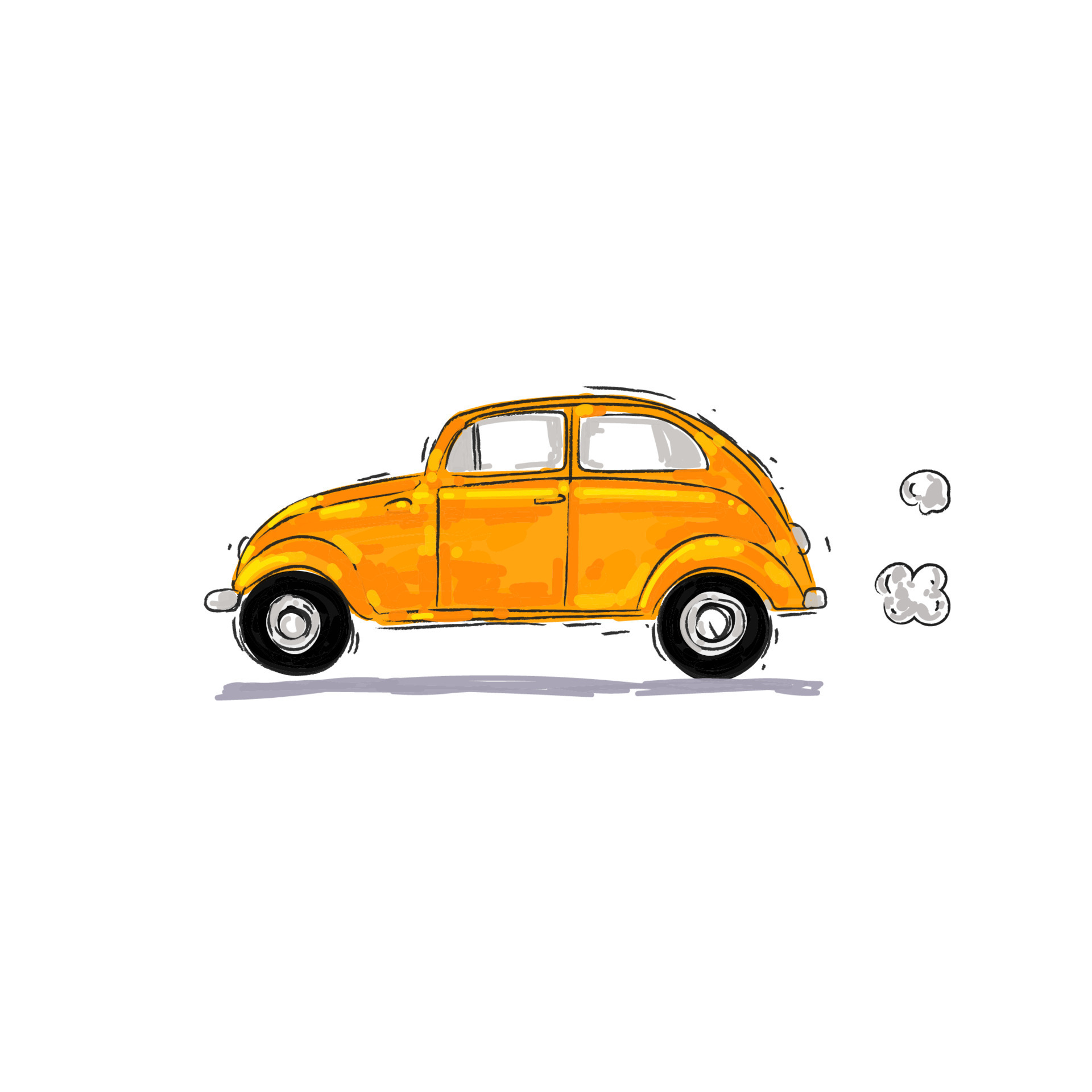 Cartoon Beetle Car Vector Images over 100