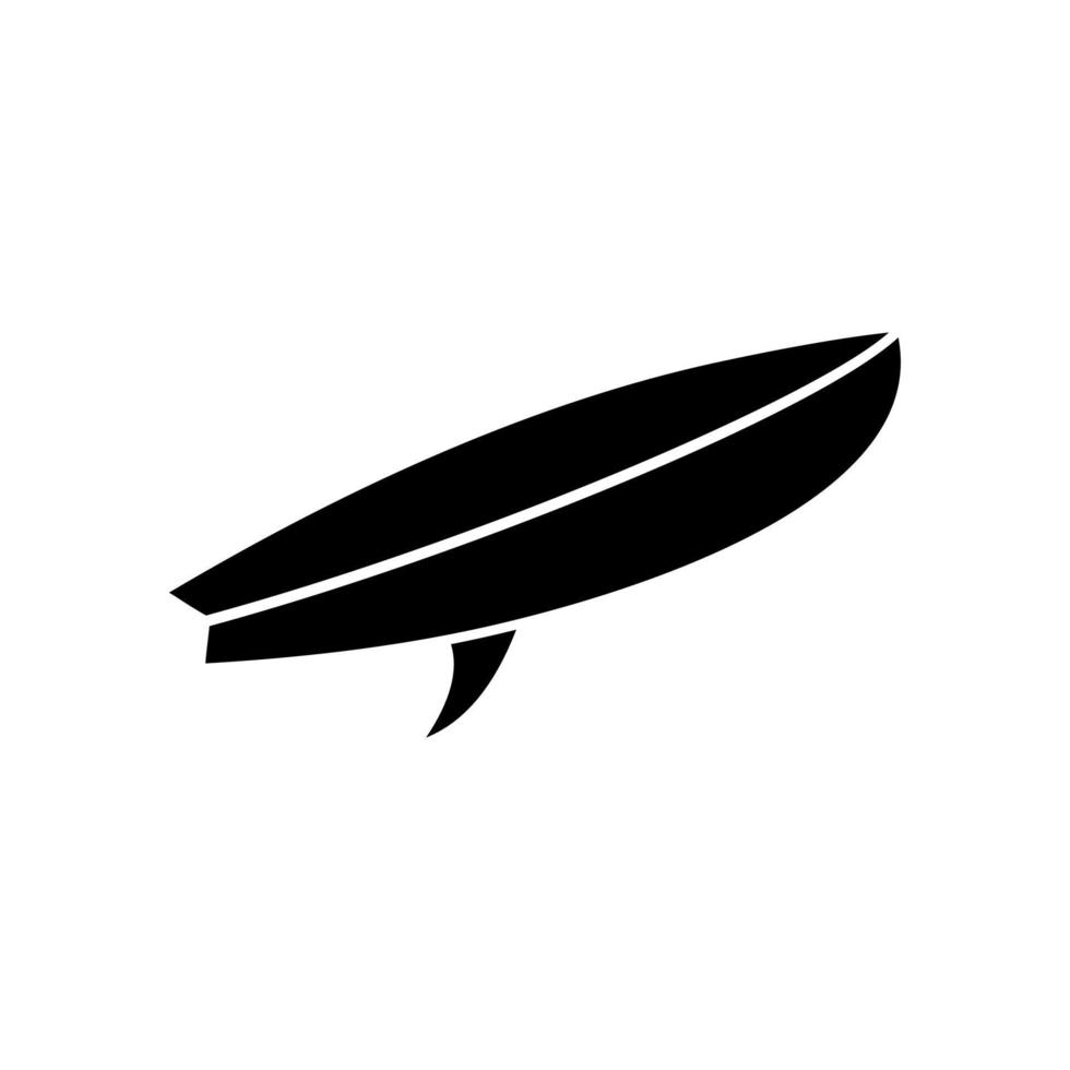 Surfboard icon vector