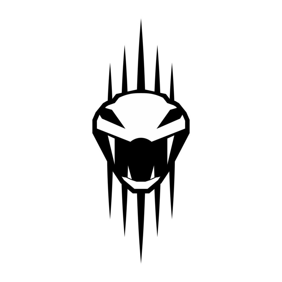 diseño de logotipo deportivo viper strip vector