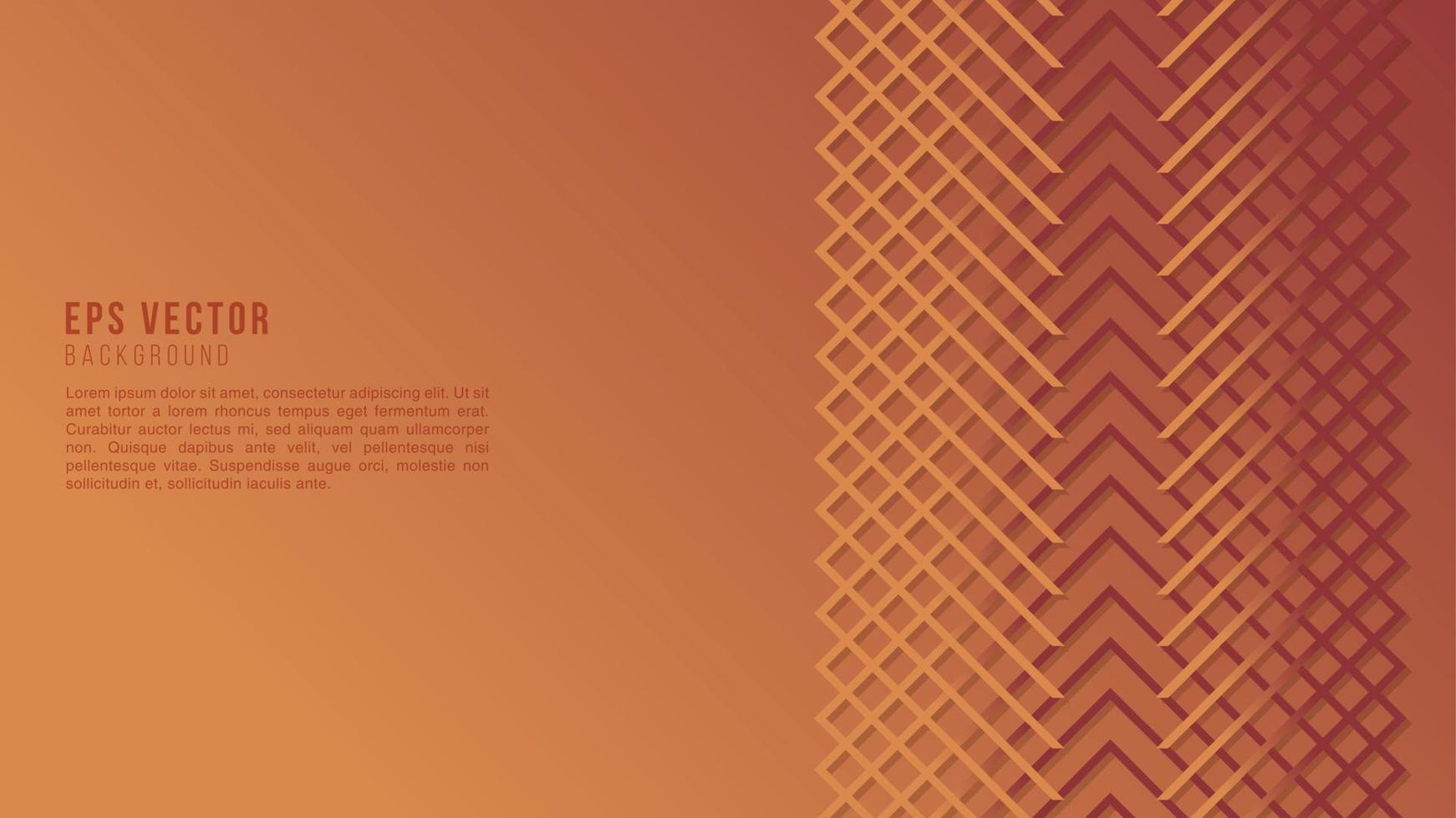 Brown Line shape Background Abstract EPS Vector