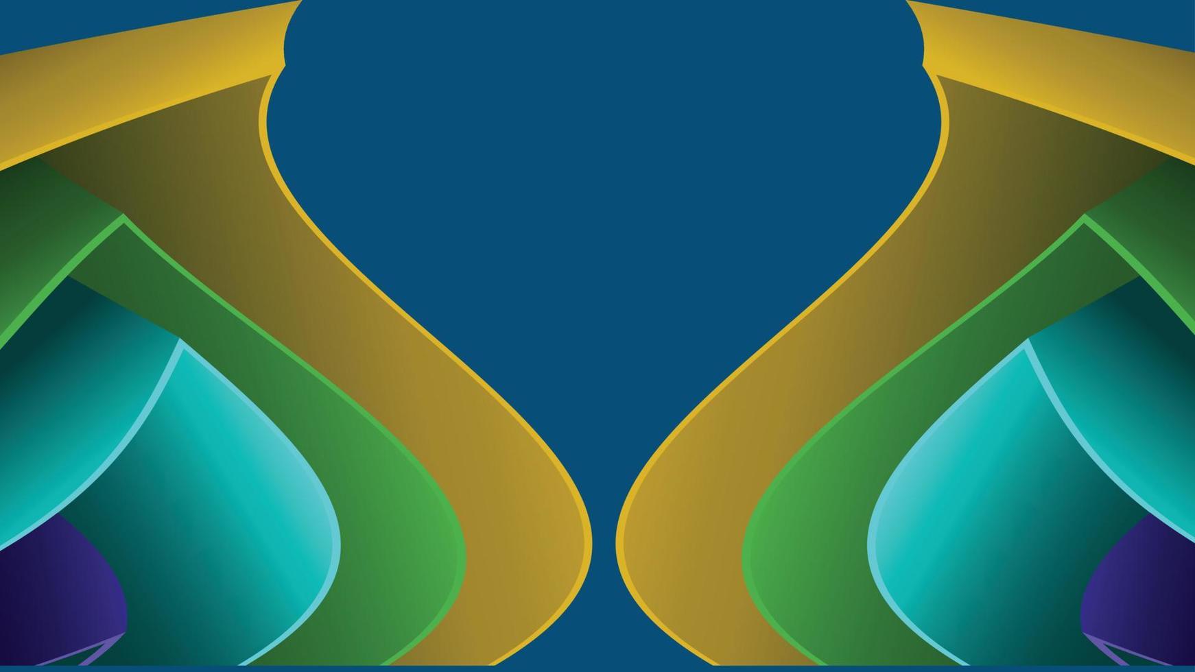 Full Color Line shape Background Abstract EPS Vector