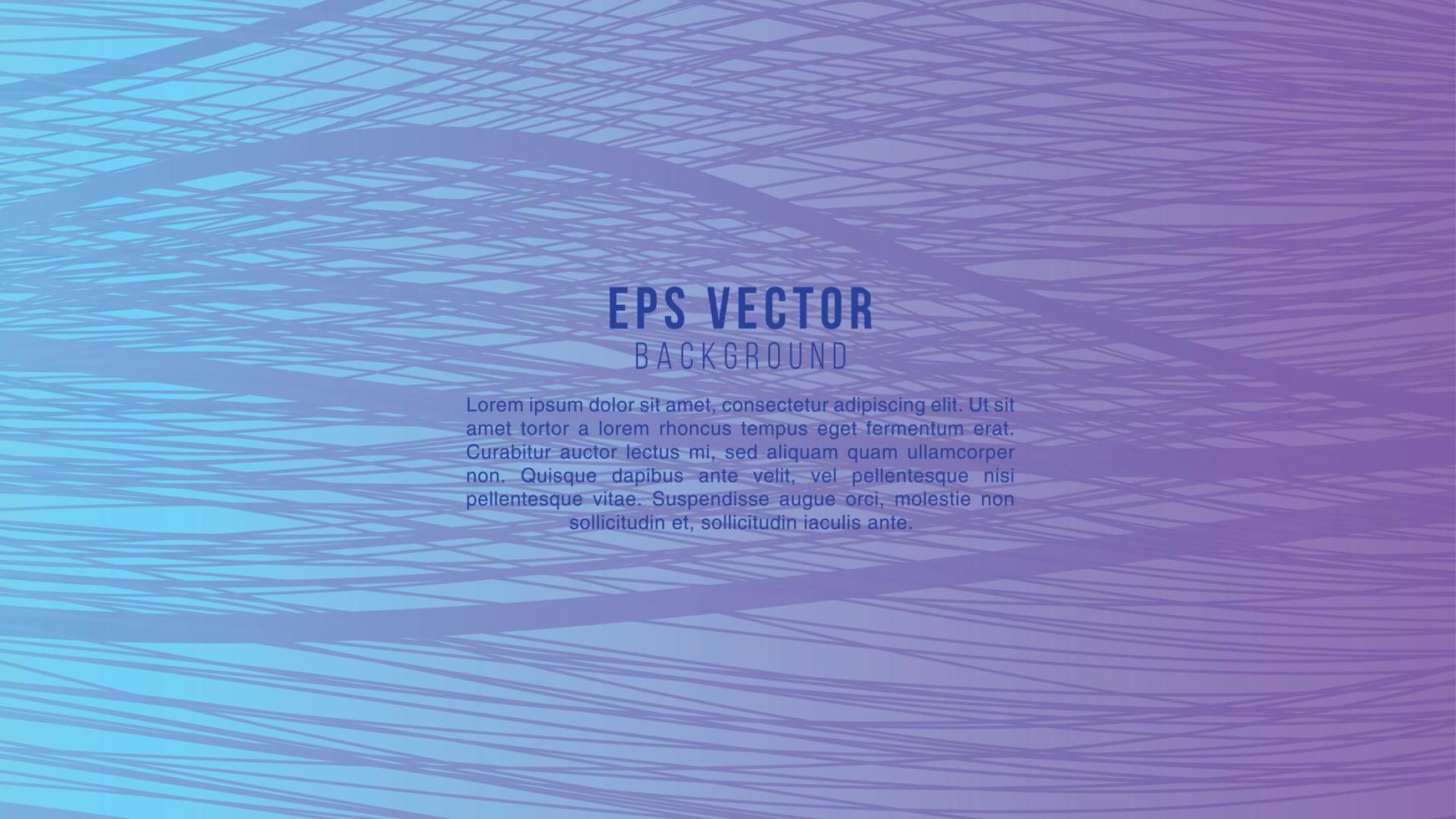 azul púrpura degradado línea forma fondo abstracto eps vector