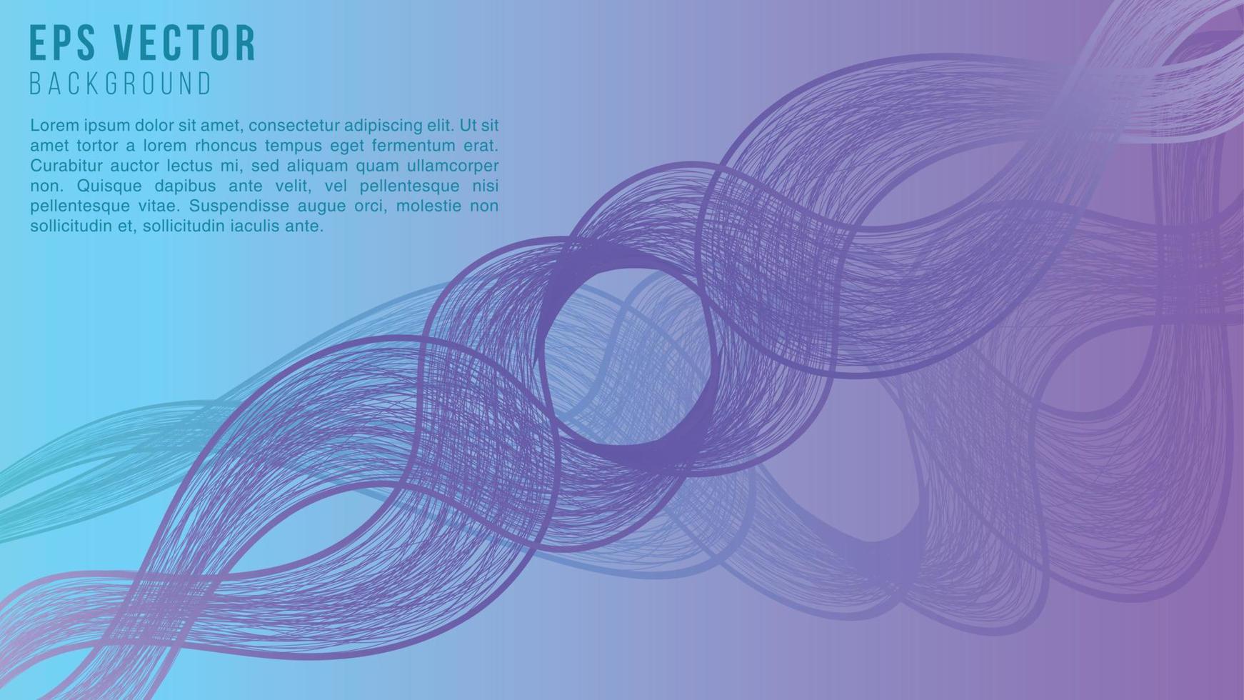 Blue Purple Gradient Line shape Background Abstract EPS Vector