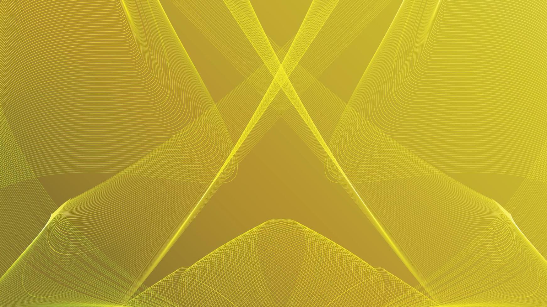 Yellow Gradient Line shape Background Abstract EPS Vector