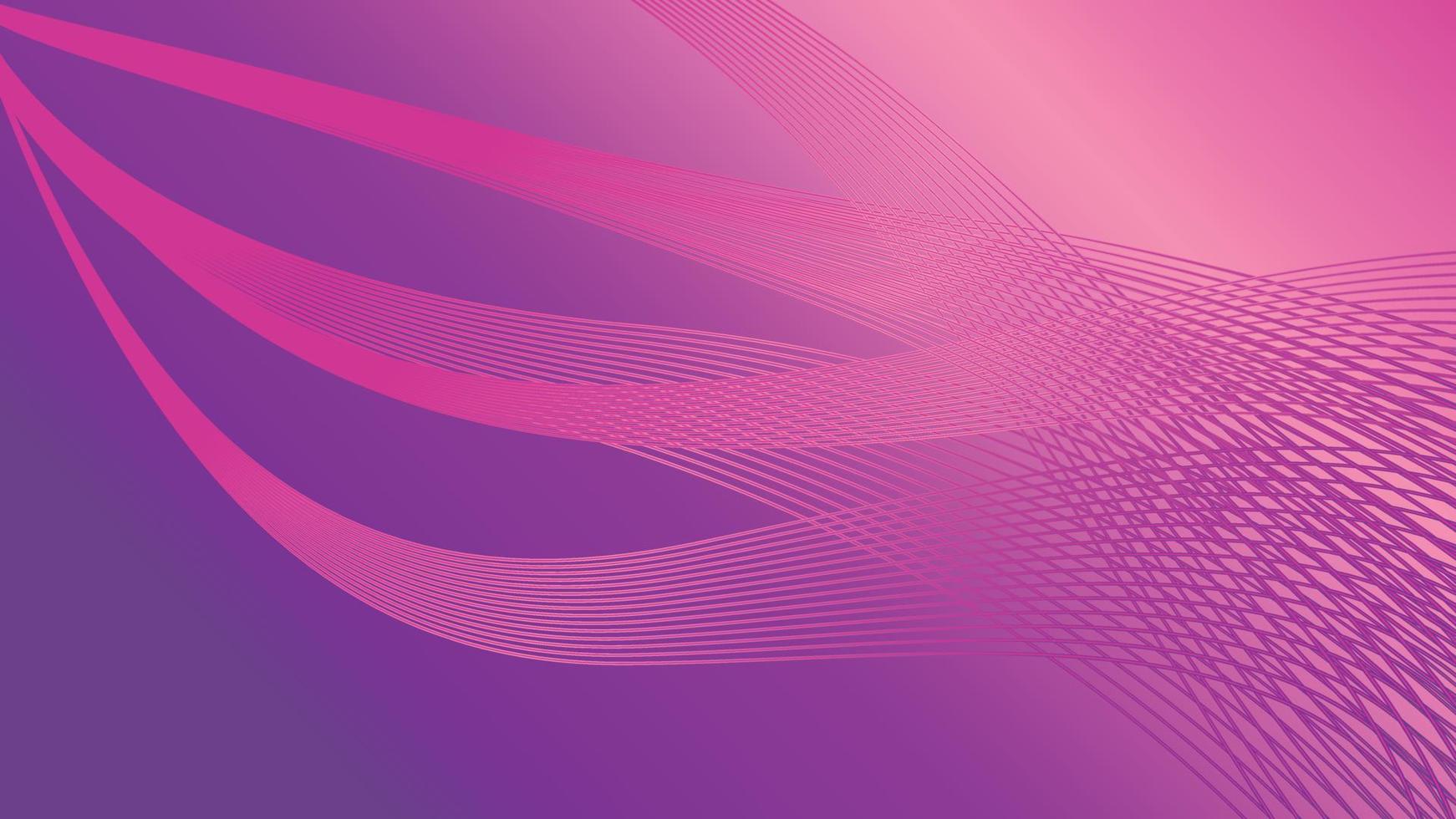 Purple Gradient Line shape Background Abstract EPS Vector