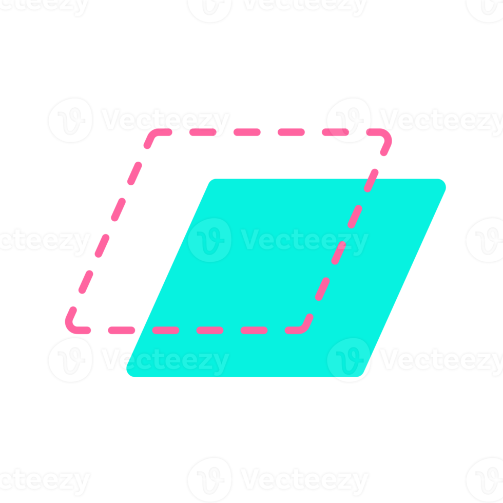 Memphis Elements. simple geometric line object structure shape png